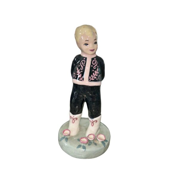 Vintage California Squire Ceramics Hand painted Figurine Signed Zaida #200 - Picture 1 of 3